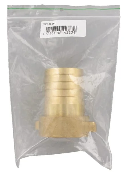 Non Branded - WK34116L - Schlauchstutzen 2" Mit Schraubkappe 2" Innengewinde