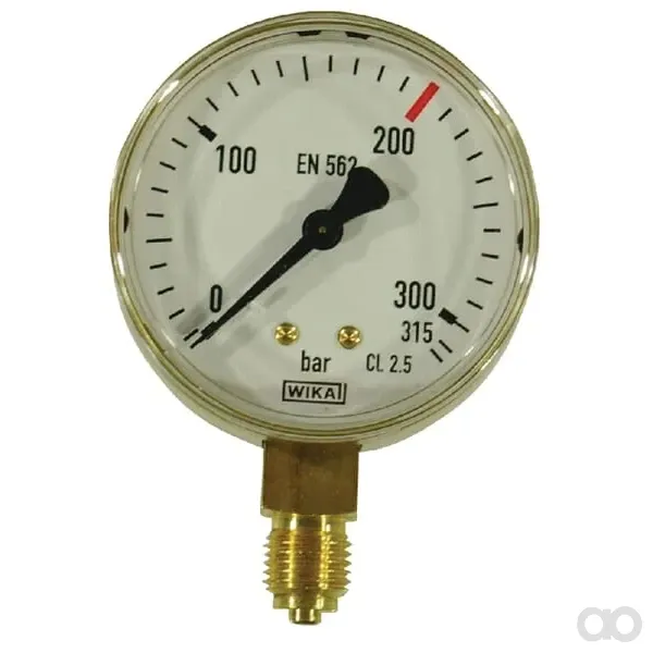 Argon-Druckmesser 0-315 Bar