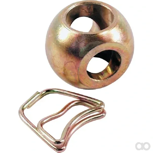 Kugel Für Untere Zugstange Doppelte Ausf., Kat. 2/1/2 Diameter 22,0-28,5/56x44,5 Mm
