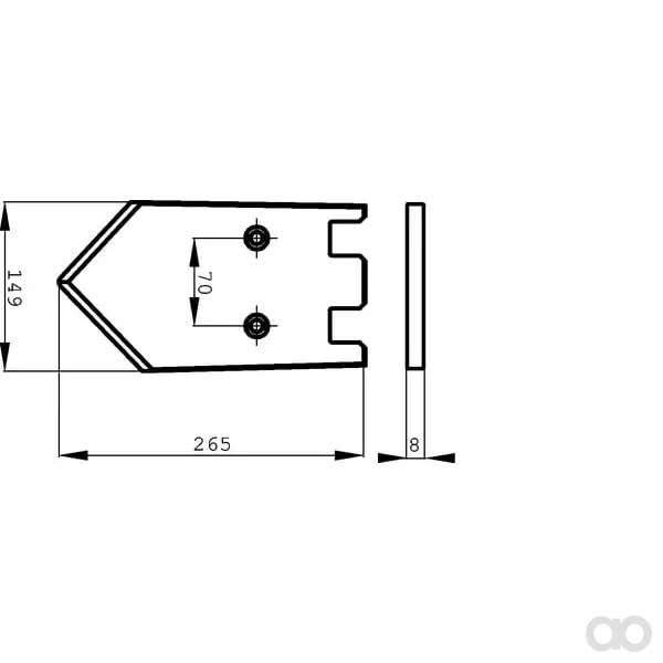 Non Original - 08900032N - Schar Links Grimme