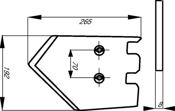 Non Original - 08900355N - Teilung Links