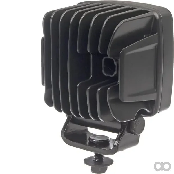 Nordic Lights - 984704B - Arbeitsleuchte LED, 50W, 7000lm, Quadratisch, 12/24V, Transparent, Aufschraubbar, Deutsch 2-Polig, Spot-Strahl, 14 LEDs, Scorpius Pro 445 Nordic Lights