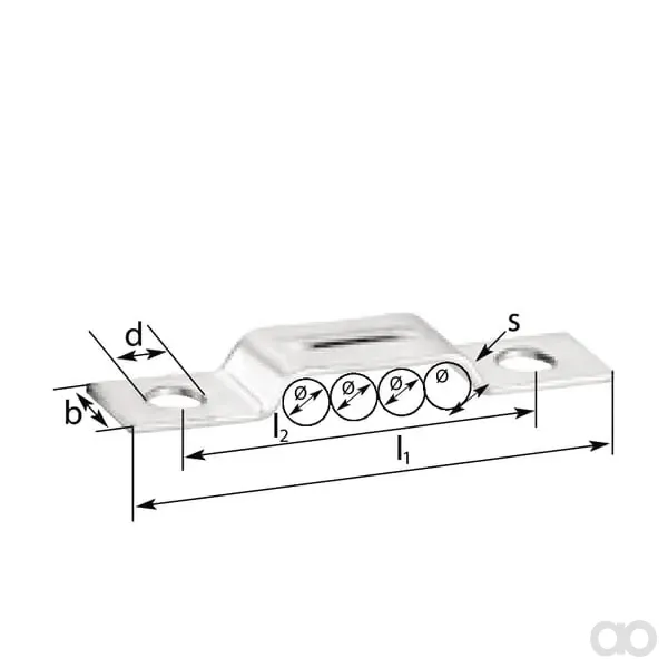 Norma - CLBN410 - Klemmen 2 Seiten 4-Fach