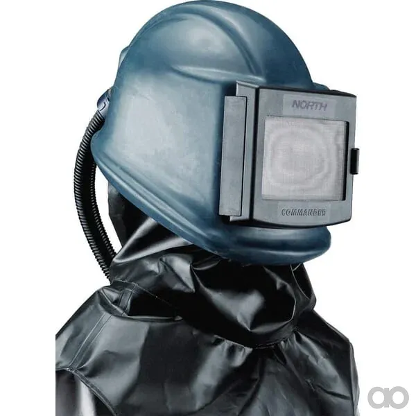 North by Honeywell - A13323000 - Schutzmaske zum Sandstrahlen Commander Bisonyl
