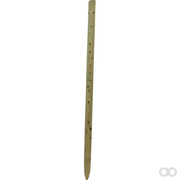 Octo Wood - 1666260615 - Zaunpfosten Aus Holz, 150 cm x Durchmesser 60 mm, Octo Wood