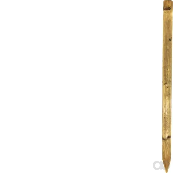 Octo Wood - 1666260815 - Zaunpfosten Aus Holz 150 cm x Durchmesser 80 mm Octo Wood