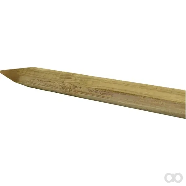 Octo Wood - 1666260815 - Zaunpfosten Aus Holz 150 cm x Durchmesser 80 mm Octo Wood