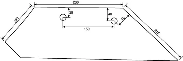Överum - 41658538309 - Teilstueck RH 16" Överum