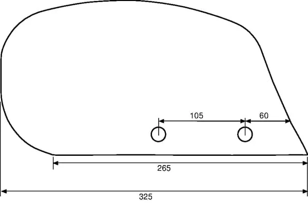 Överum - 41659180309 - Vorschareiterplatte Rechts