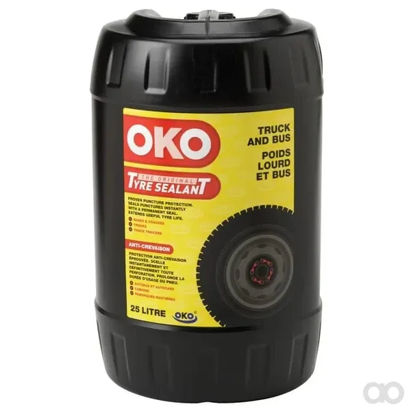 OKO - WA71008 - Reifendichtmittel LKW und Bus Schwer On-Road 25 l OKO