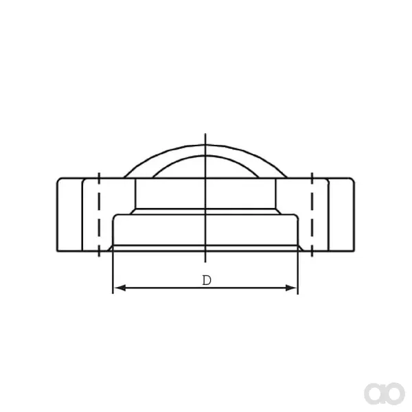 Oleo Tecnica - AFH624 - SAE Geteilter Flansch 6000-1 1/2