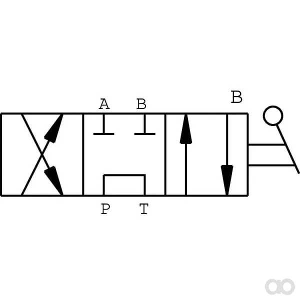 Oleodinamica Marchesini - DH104A - Ventil 4-Stufig A-Stecker 1/2"