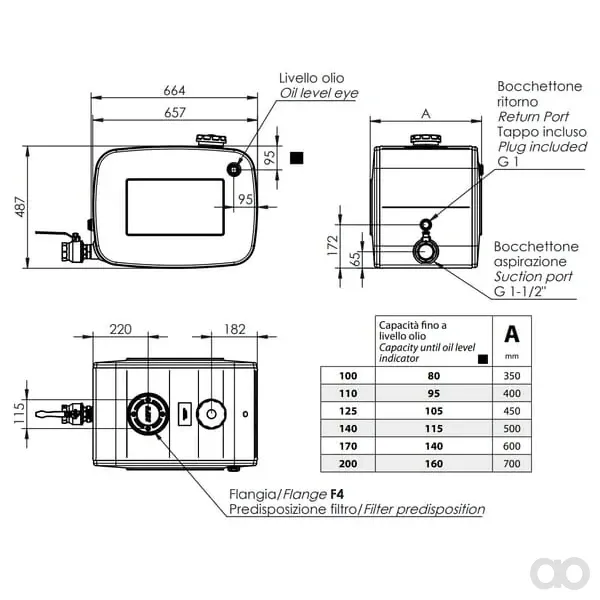 OMFB - H1GNBP05040 - Tank 140l 480x650