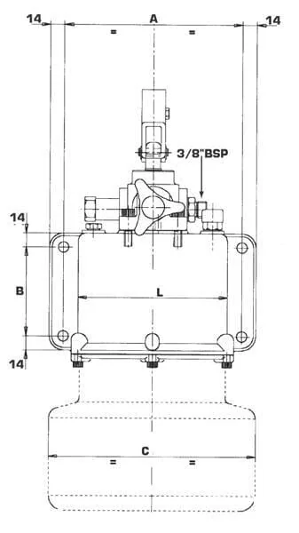 OMFB - PMS1201 - Handpumpe + Tank