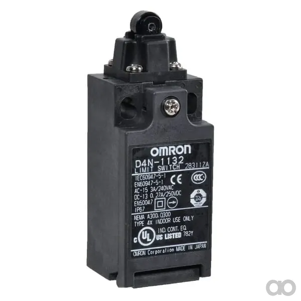 Omron - D4N1132 - Endschalter mit Rolle-Stoessel