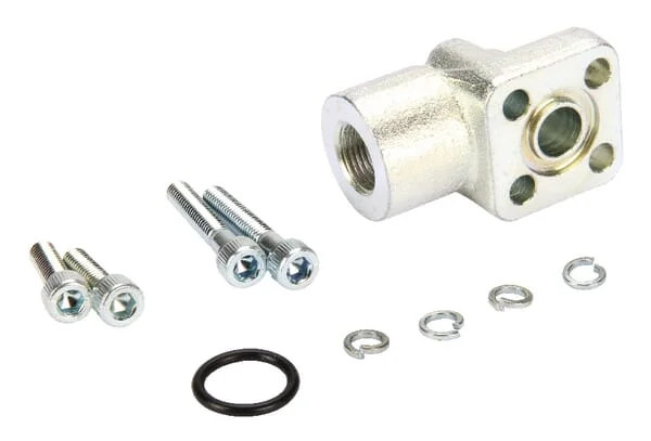 OMT - 1GQ06ST - Flanschbogen Stahl 3/8 - M6x20 - M6x35