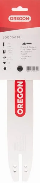 Oregon - 100SDEA218 - Fuehrungsschiene 10" 3/8" 1,3mm, Consumer Doubleguard