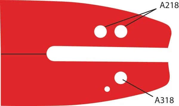 Oregon - 100SDEA218 - Fuehrungsschiene 10" 3/8" 1,3mm, Consumer Doubleguard