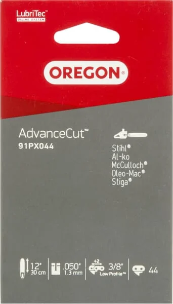 Oregon - 91PX044E - Saegkette 3/8" 1,3 mm 44 dl Semi-Chisel Fase