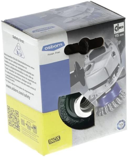 Osborn - 0002608331 - Topf-Drahtbuerste M14 65mm Edelstahl