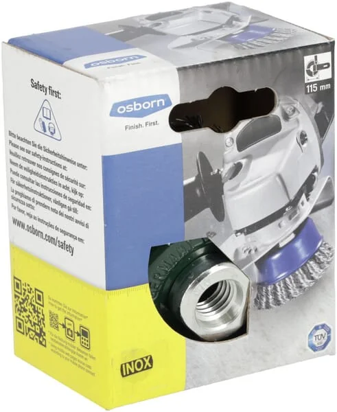 Osborn - 0002608351 - Topf-Drahtbuerste M14 65mm Edelstahl