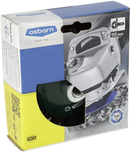 Osborn - 0002632351 - Scheibendrahtbuerste M14 0,5x115mm Edelstahl