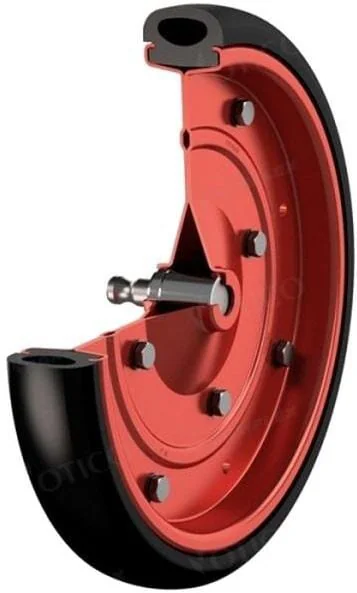Otico Farmflex - 00310101FN - Andruckrolle 318x50mm Mit Lager