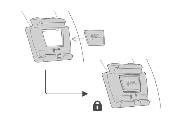 Petzl - E073BA00 - Helm-Slot-Adapter