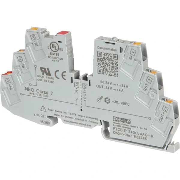 Phoenix Contact - PTCBE124DC4ASIR - Geräteschutzschalter