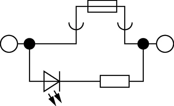 Phoenix Contact - ST4FSICLED24 - Modulare Sicherungsklemme