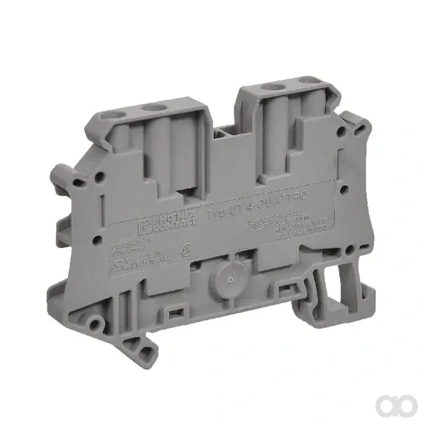 Phoenix Contact - UT4QUATTRO - Doppelstoeckiger Klemmenblock 30A