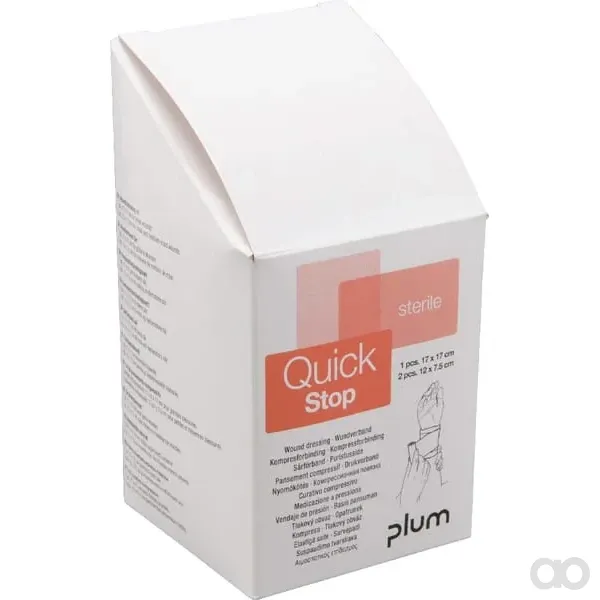 Plum - PLUM5152 - Quickstop Wundverbandset 3 Stueck