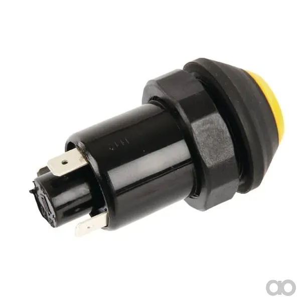 Pneutron - 11130420PN - Druckschalter, Differentialsperre, Rund, Gelb