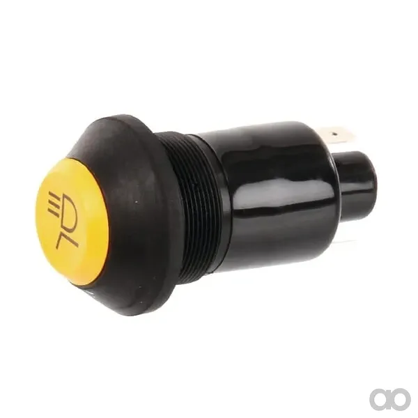 Pneutron - 11145300PN - Drucktaster Dachlichter Rund Gelb
