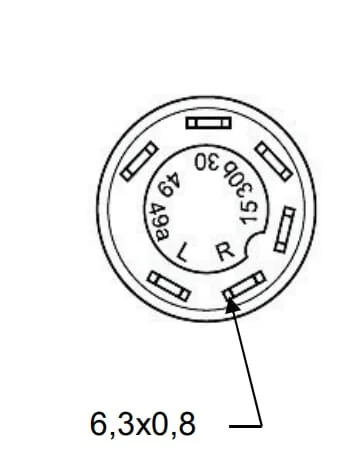 Pneutron - 11175210PN - Neutralstellungsschalter Gruen 12V