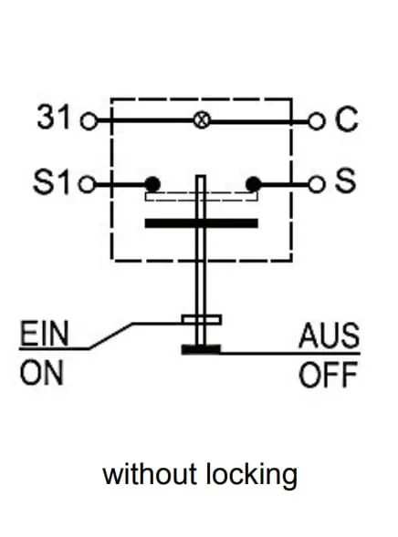 Pneutron - 11210350PN - Sitznutzungsschalter