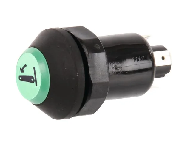 Pneutron - 11245630PN - Druckschalter, Hubwerk Hoch, Rund, Gruen