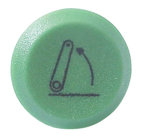 Pneutron - 11245630PN - Druckschalter, Hubwerk Hoch, Rund, Gruen