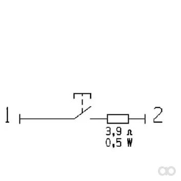 Pneutron - 11903001PN - Druckschalter, Zapfwelle, Rund, Gelb