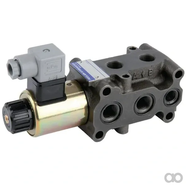 Poclain - 6KVH063812VFL - Steuerventil 12V Flanschkompatibel