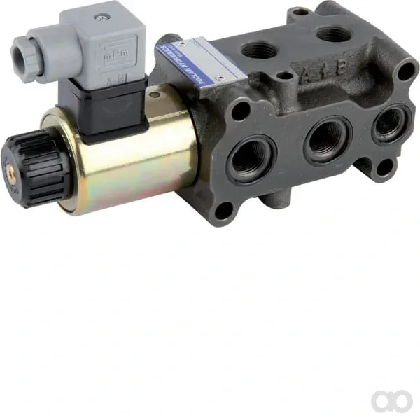 Poclain - 6KVH063812VFL - Steuerventil 12V Flanschkompatibel