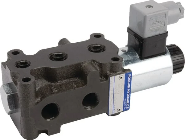 Poclain - 6KVH0638H - Steuerventil 6/2-3/8-24VDC
