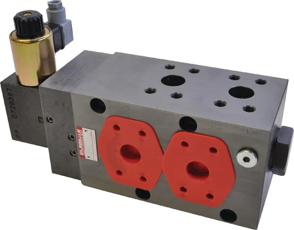 Poclain - 6KVH1624 - Steuerventil 6/2-1"-24VDC