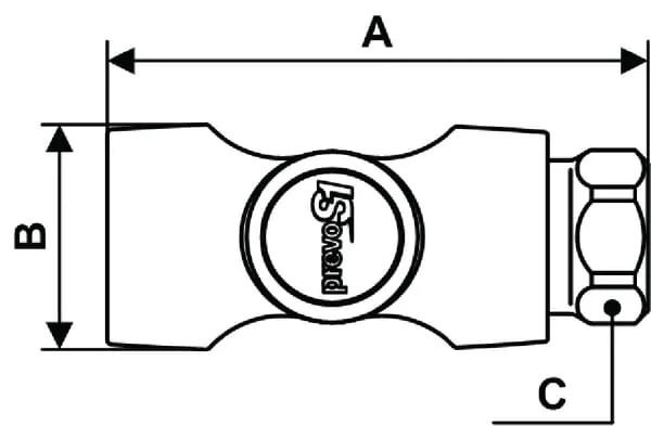 Prevost - ASI061101 - Schnellanschluss Bi.Dr. BSP1/4