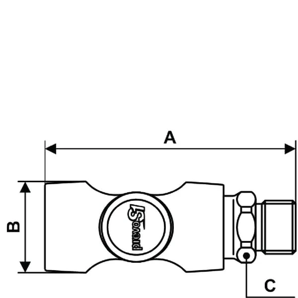 Prevost - ASI061152 - Sicherheits-Schnellkupplung Bu.Dr. BSP3/8"