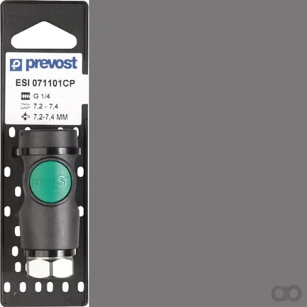 Prevost - ESI071101P001 - Sicherheits-Schnellkupplung BSP 1/4"