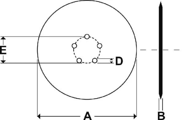 Rabe - 90225211 - Reinigungsscheibe Glatt