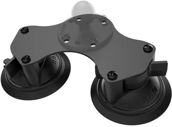 RAM® Mounts - RAMB189B - RAM Doppel-Saugnapf-Basis