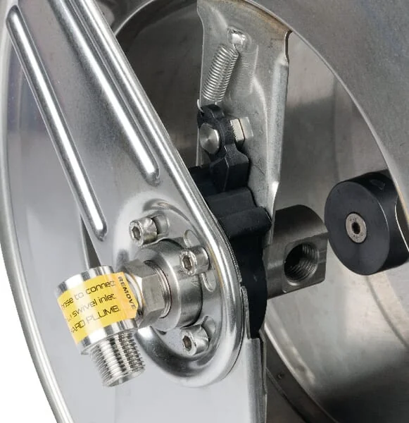 Ramex - HD825400 - Automatische Schlauchtrommel 400 Bar Edelstahl