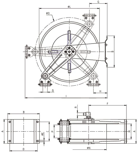 Ramex - HD825400 - Automatische Schlauchtrommel 400 Bar Edelstahl